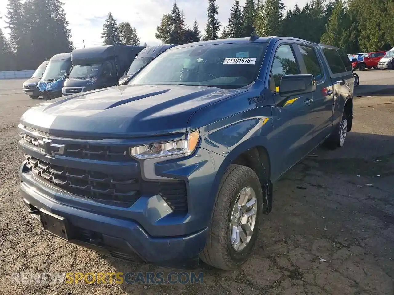 1 Photograph of a damaged car 3GCUDEED8RG246785 CHEVROLET SILVERADO 2024