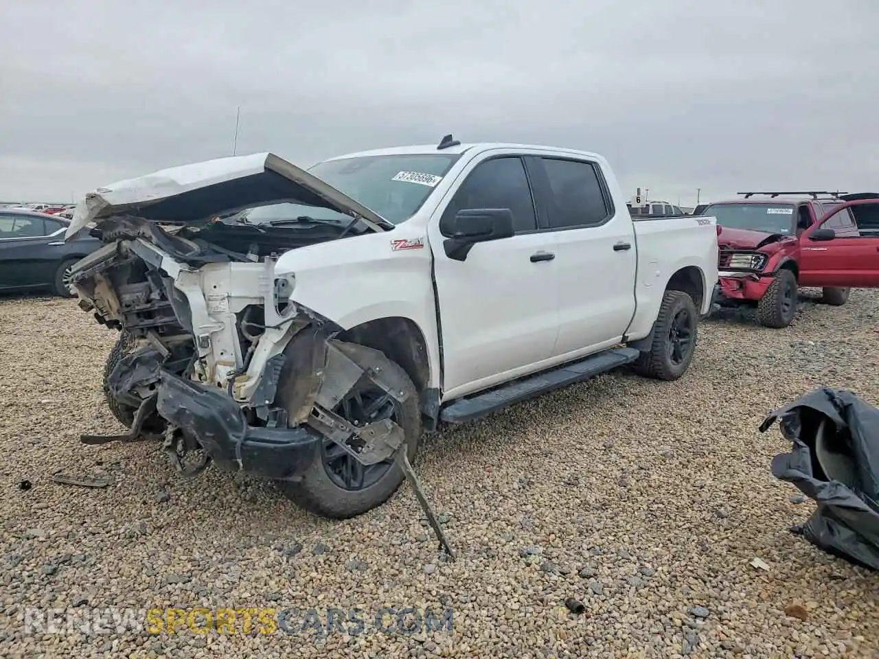 1 fotografías del automóvil dañado 3GCUDFED0RG283514 CHEVROLET SILVERADO 2024