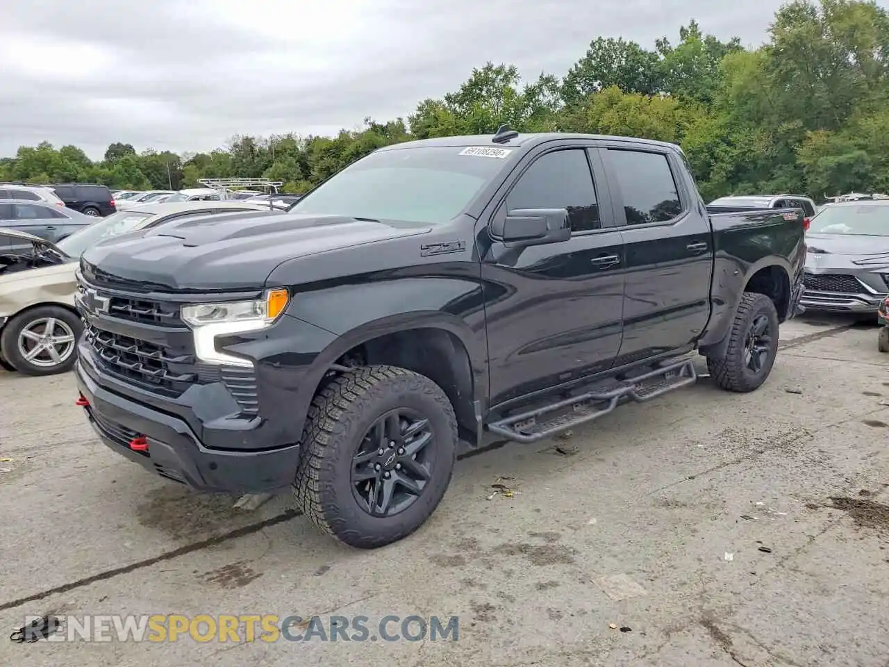 1 Photograph of a damaged car 3GCUDFED3RG336691 CHEVROLET SILVERADO 2024