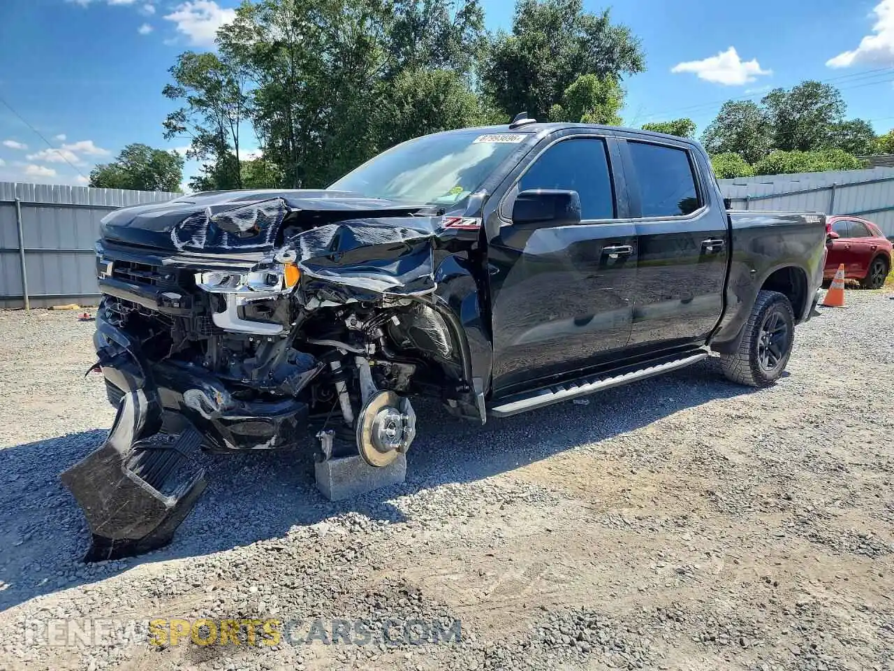 1 Photograph of a damaged car 3GCUDFED9RG451389 CHEVROLET SILVERADO 2024