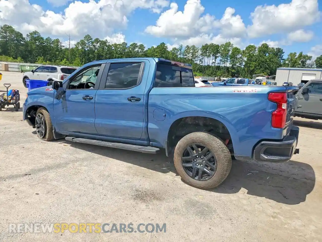 2 Photograph of a damaged car 3GCUDFEL4RG241158 CHEVROLET SILVERADO 2024