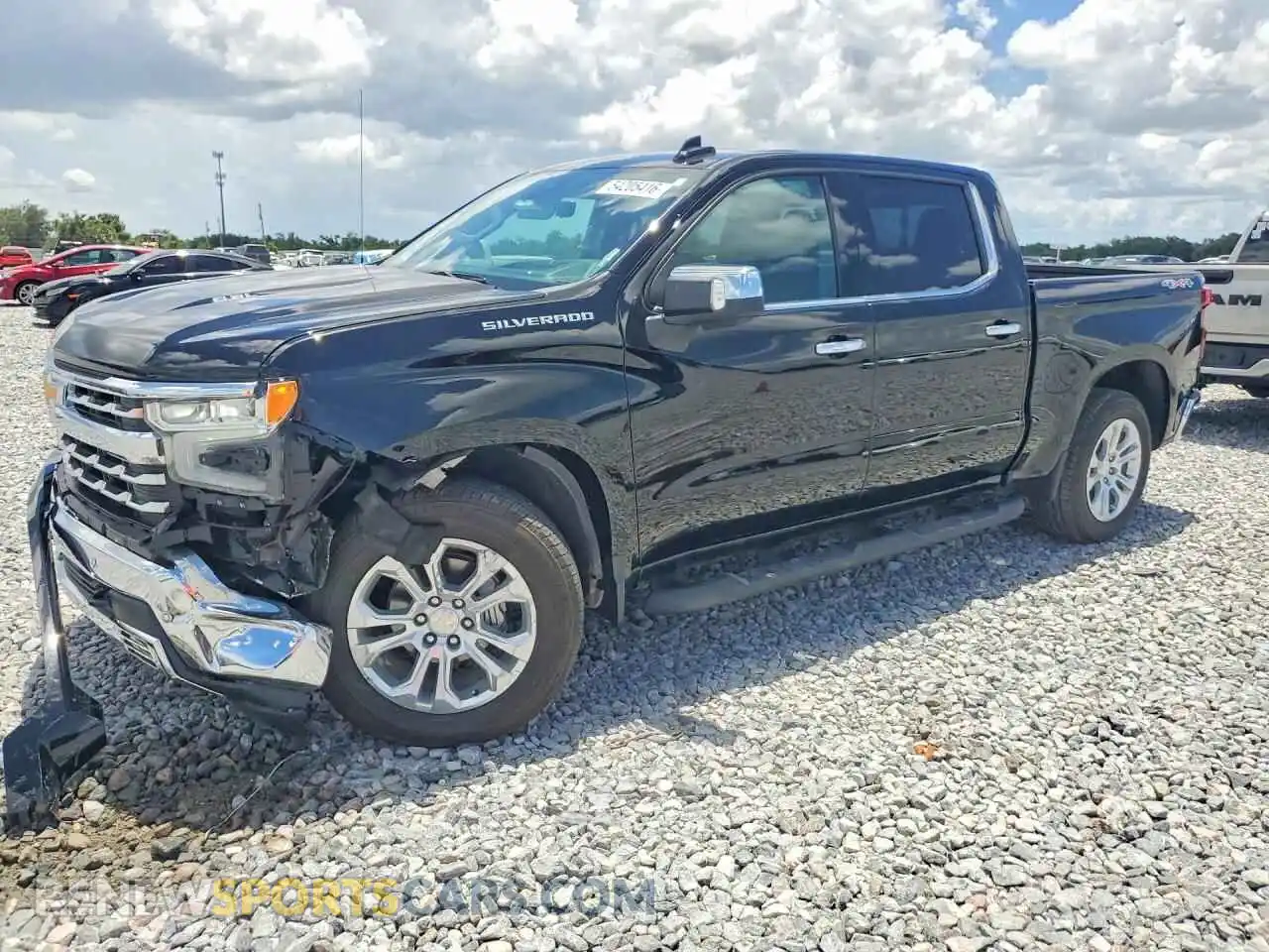 1 Photograph of a damaged car 3GCUDGEL7RG185271 CHEVROLET SILVERADO 2024