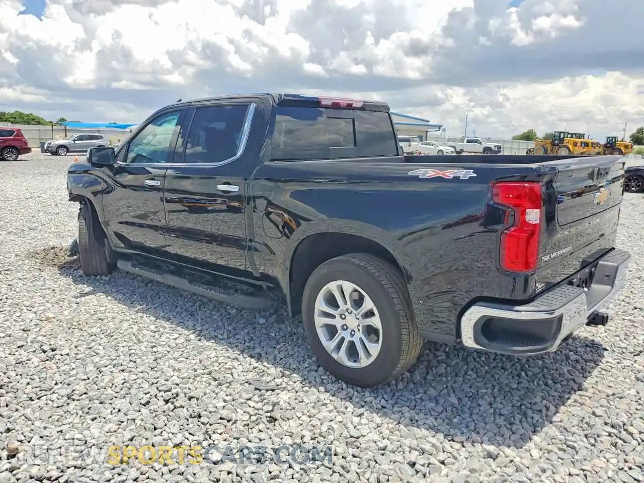 2 Photograph of a damaged car 3GCUDGEL7RG185271 CHEVROLET SILVERADO 2024