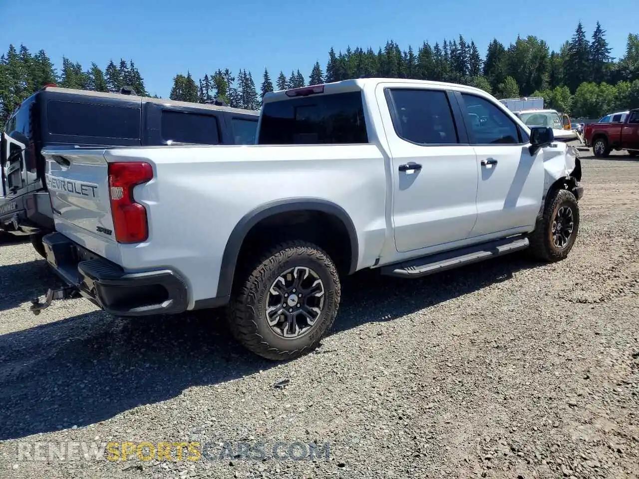 3 fotografías del automóvil dañado 3GCUDHE8XRG178879 CHEVROLET SILVERADO 2024