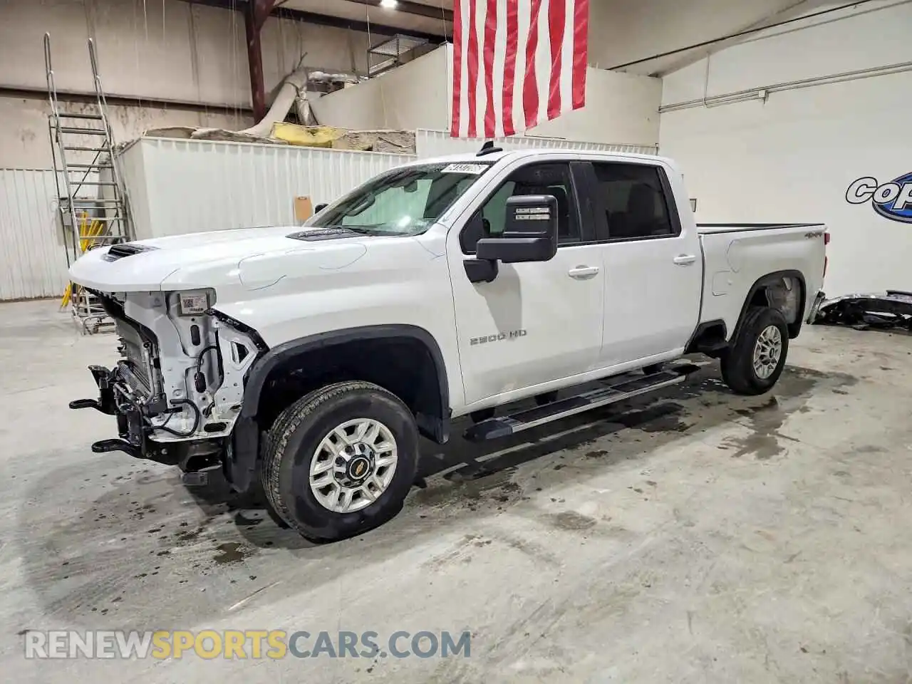 1 Photograph of a damaged car 1GC1KNEY2SF336808 CHEVROLET SILVERADO 2025