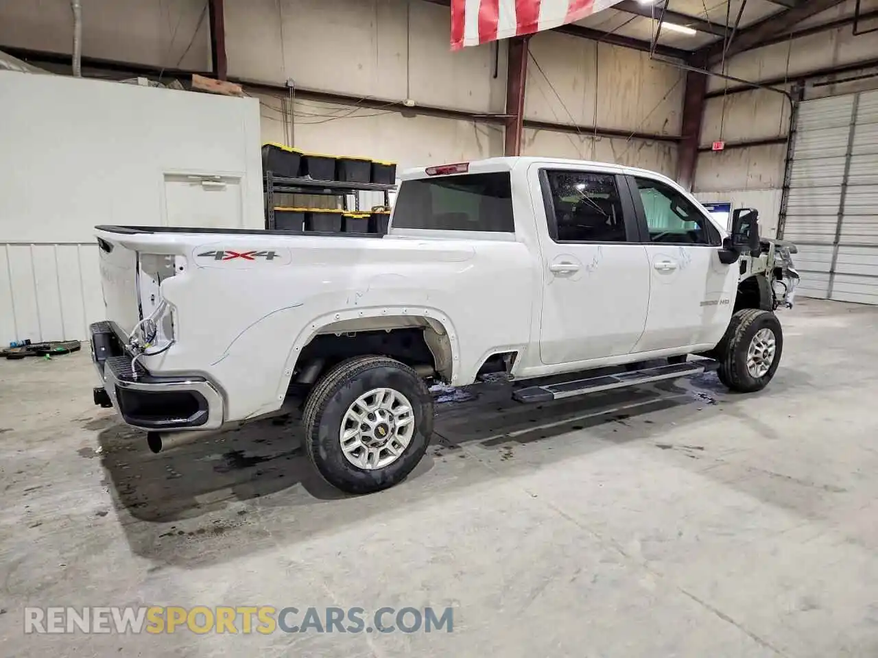 3 Photograph of a damaged car 1GC1KNEY2SF336808 CHEVROLET SILVERADO 2025