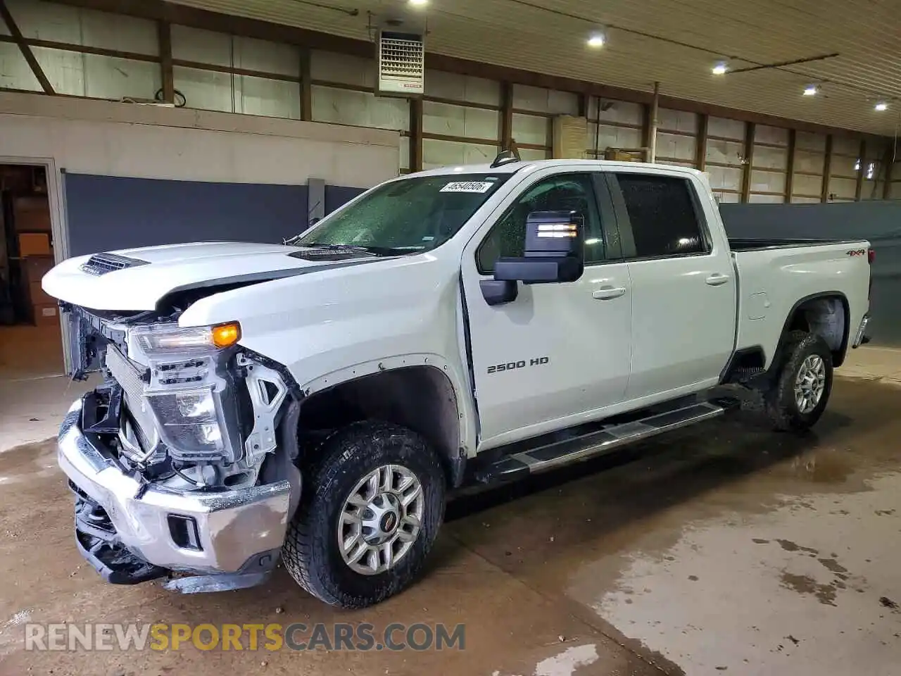 1 Photograph of a damaged car 1GC1KNEY4SF334977 CHEVROLET SILVERADO 2025