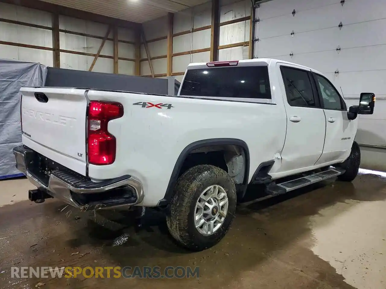 3 Photograph of a damaged car 1GC1KNEY4SF334977 CHEVROLET SILVERADO 2025