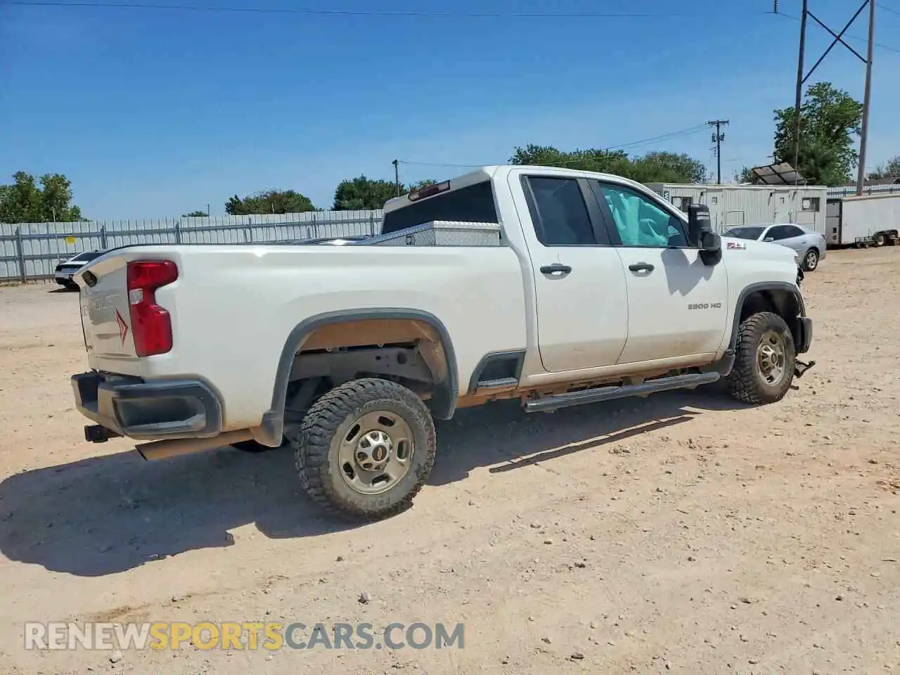 3 fotografías del automóvil dañado 1GC2KLE73SF185364 CHEVROLET SILVERADO 2025