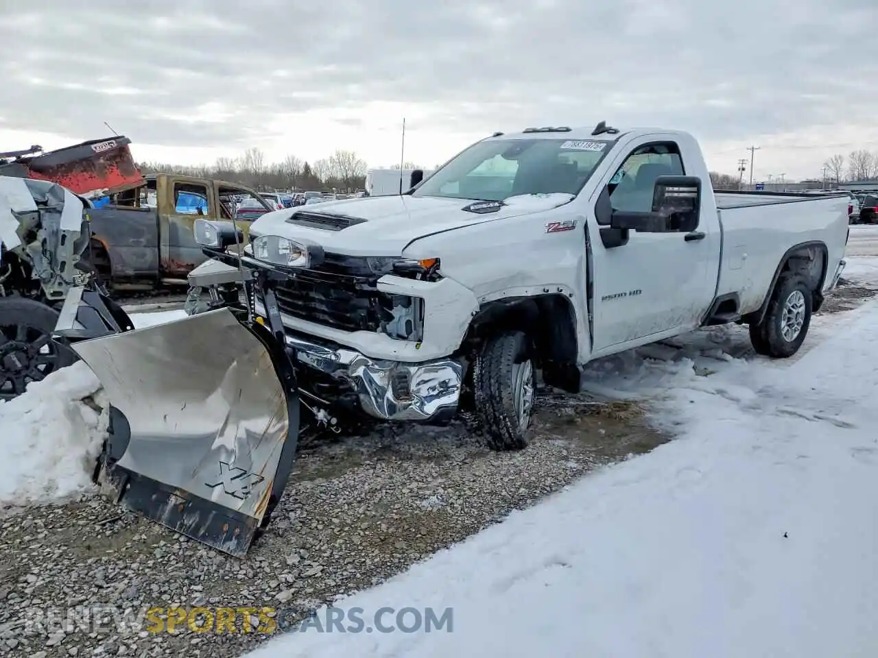 1 Photograph of a damaged car 1GC3KLE72SF174909 CHEVROLET SILVERADO 2025