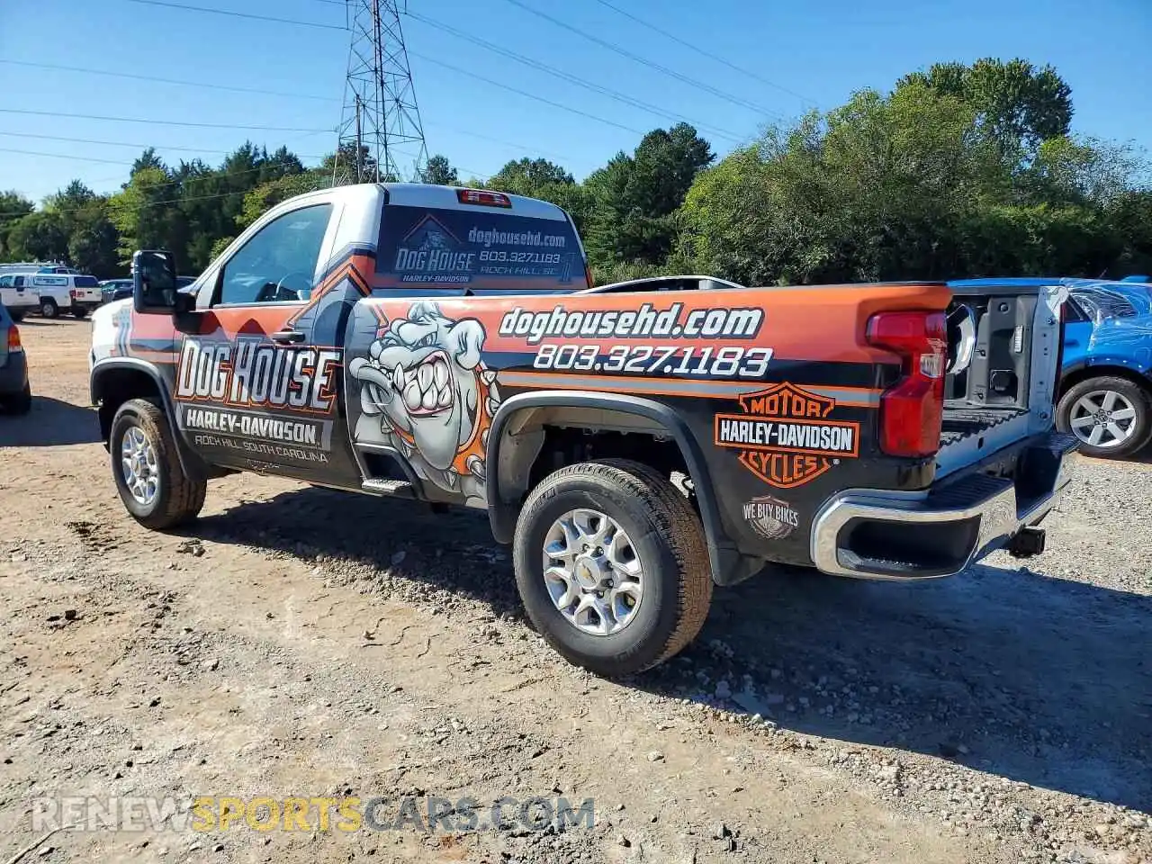 2 Photograph of a damaged car 1GC3KSE72SF157991 CHEVROLET SILVERADO 2025