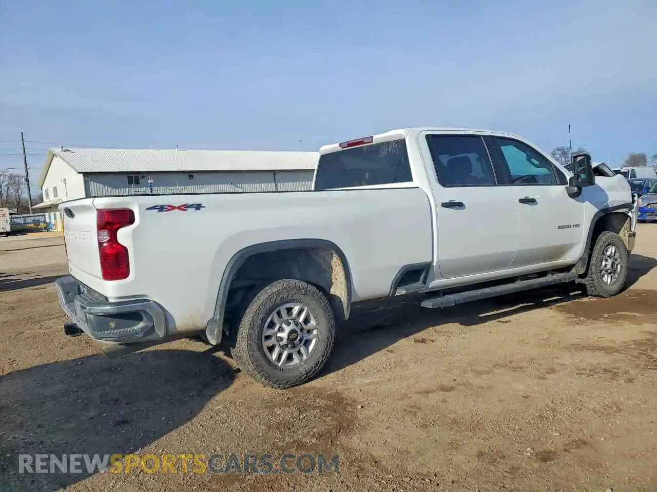 3 Photograph of a damaged car 1GC4KLE74SF168680 CHEVROLET SILVERADO 2025