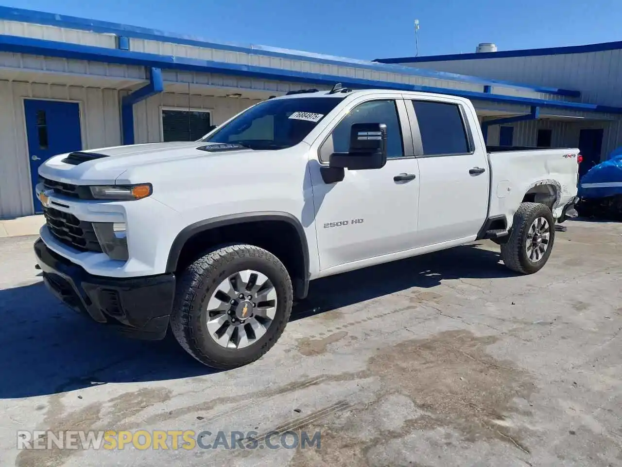 1 Photograph of a damaged car 1GC4KME76SF366523 CHEVROLET SILVERADO 2025