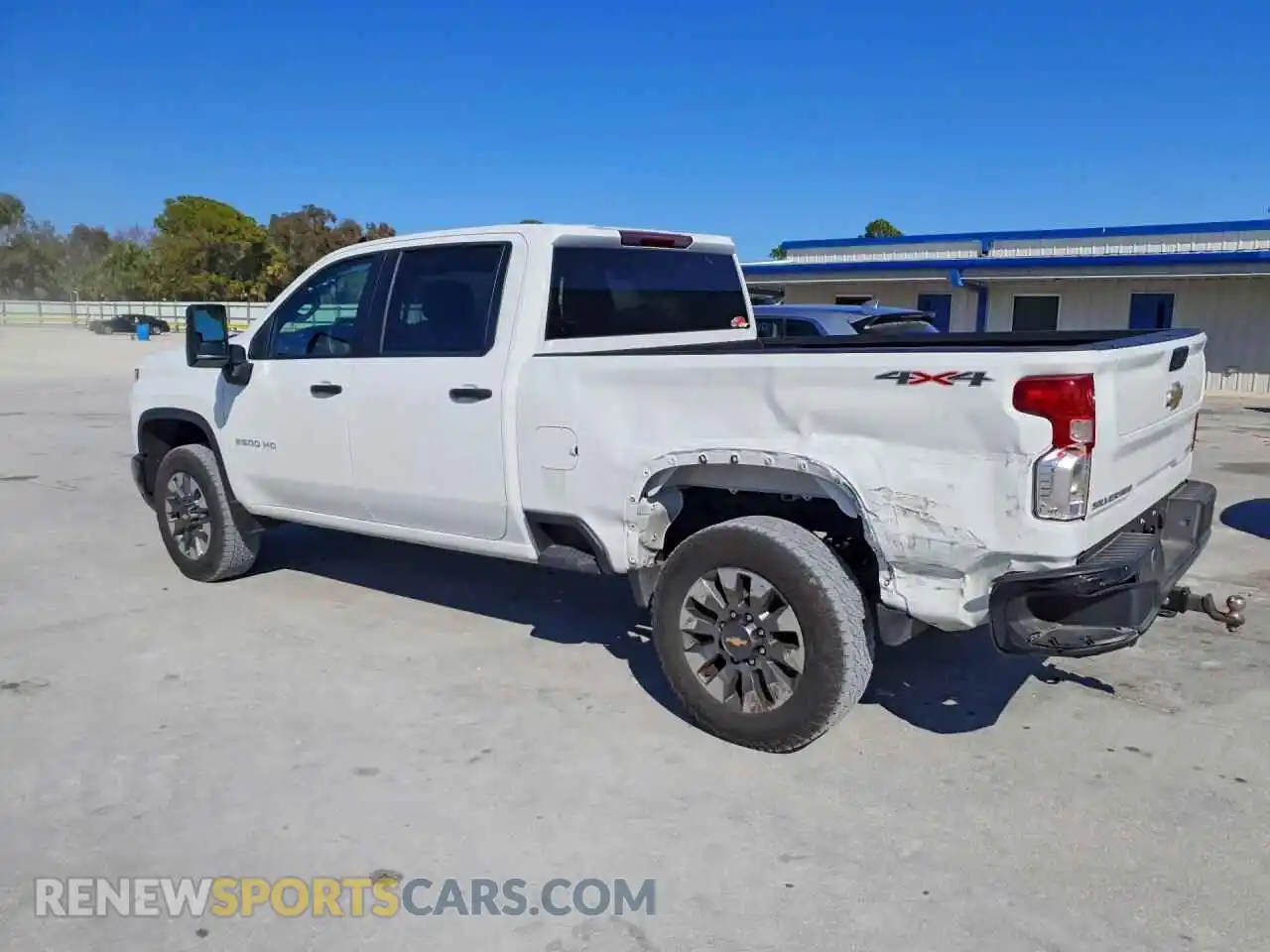 2 Photograph of a damaged car 1GC4KME76SF366523 CHEVROLET SILVERADO 2025
