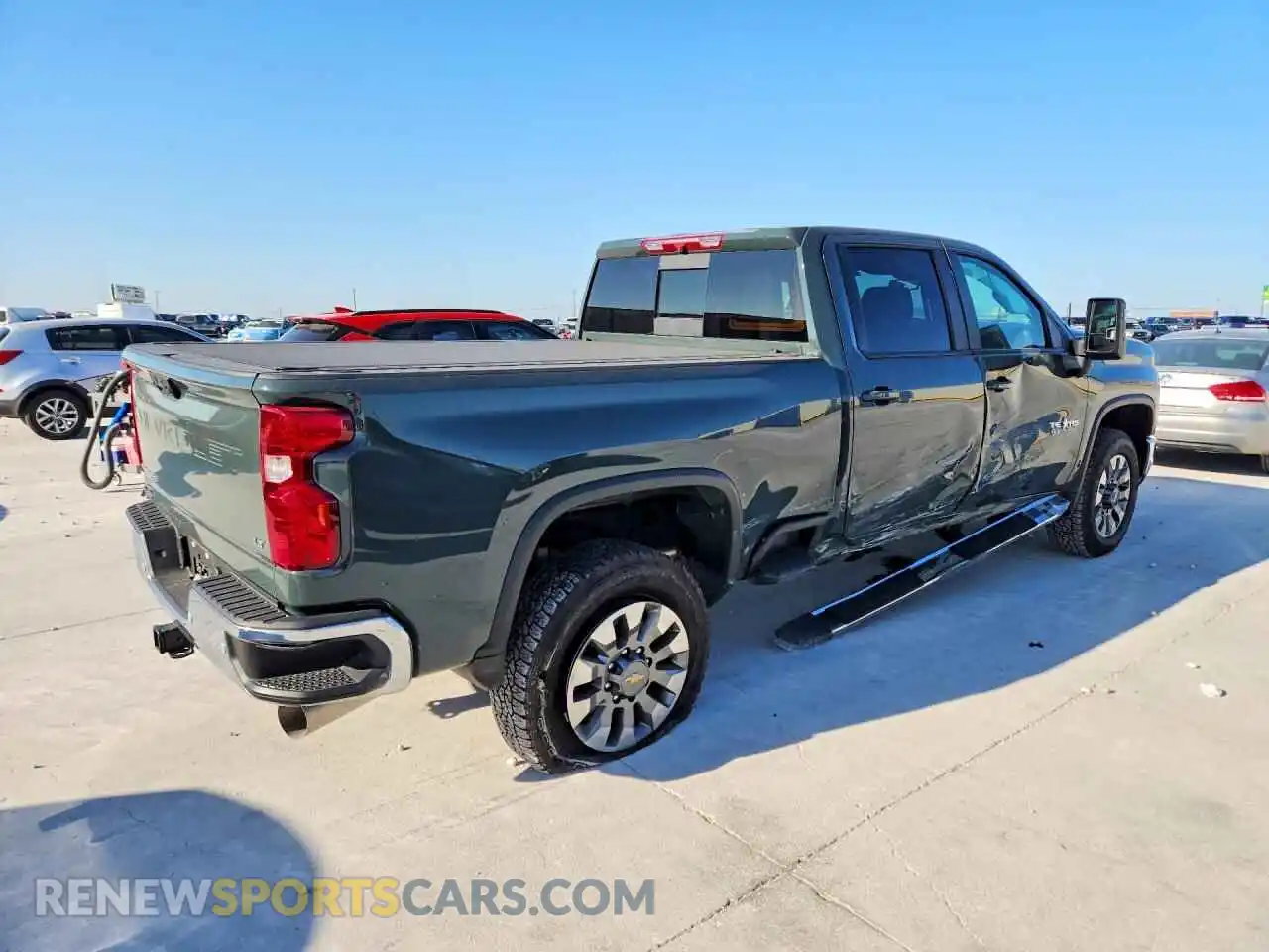 3 Фотография поврежденного автомобиля 1GC4KNEY3SF270492 CHEVROLET SILVERADO 2025