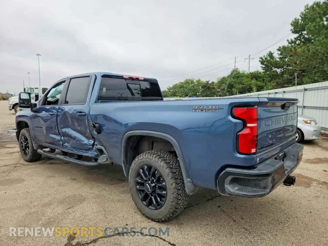 2 Photograph of a damaged car 1GC4KNEY6SF268459 CHEVROLET SILVERADO 2025