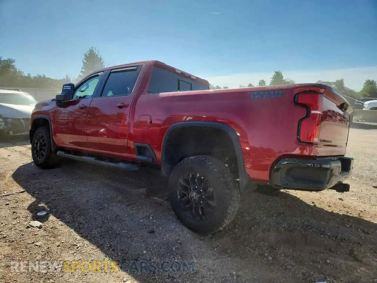 2 Photograph of a damaged car 1GC4KPE78SF330639 CHEVROLET SILVERADO 2025