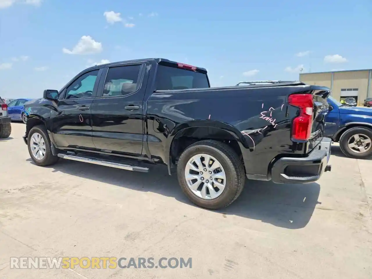 2 Photograph of a damaged car 1GCPABEK7SZ325812 CHEVROLET SILVERADO 2025