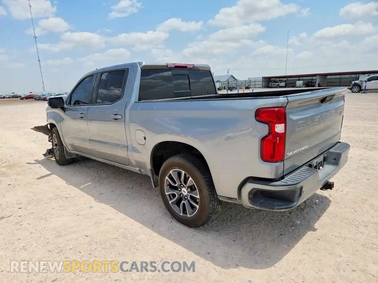 2 Photograph of a damaged car 1GCPADE85SZ190572 CHEVROLET SILVERADO 2025