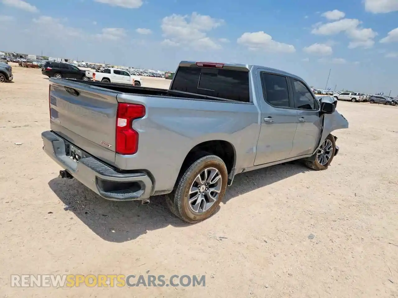 3 Photograph of a damaged car 1GCPADE85SZ190572 CHEVROLET SILVERADO 2025