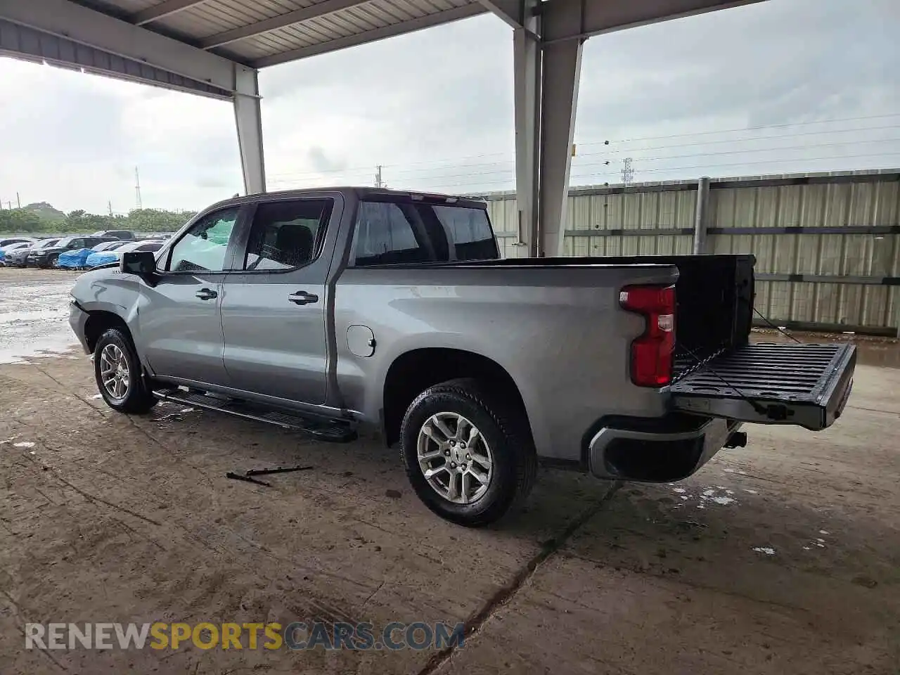 2 Photograph of a damaged car 1GCPADEDXSZ185526 CHEVROLET SILVERADO 2025