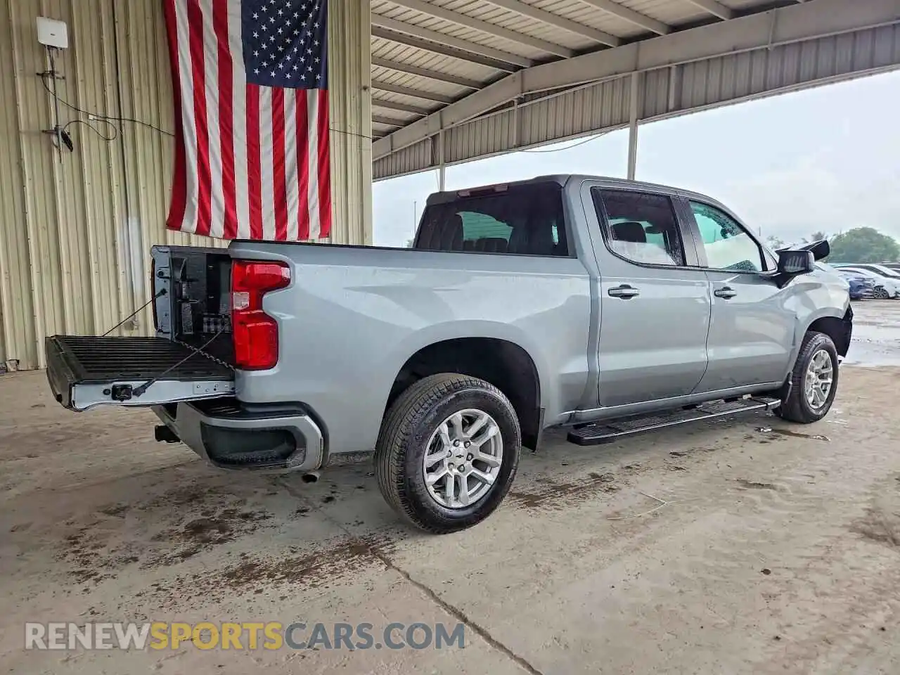 3 Photograph of a damaged car 1GCPADEDXSZ185526 CHEVROLET SILVERADO 2025