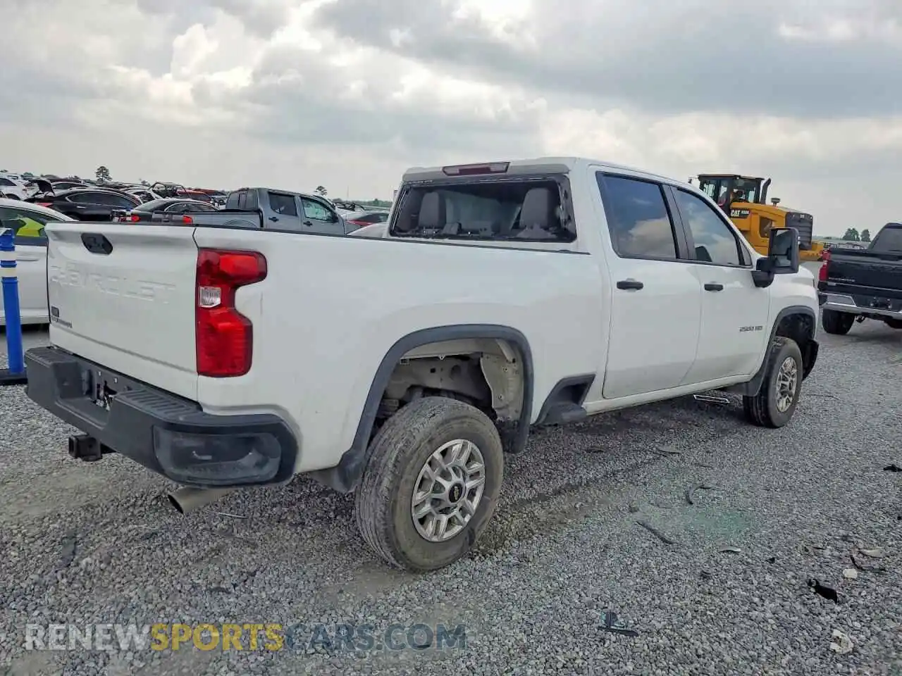 3 Photograph of a damaged car 2GC1ALE74S1178395 CHEVROLET SILVERADO 2025