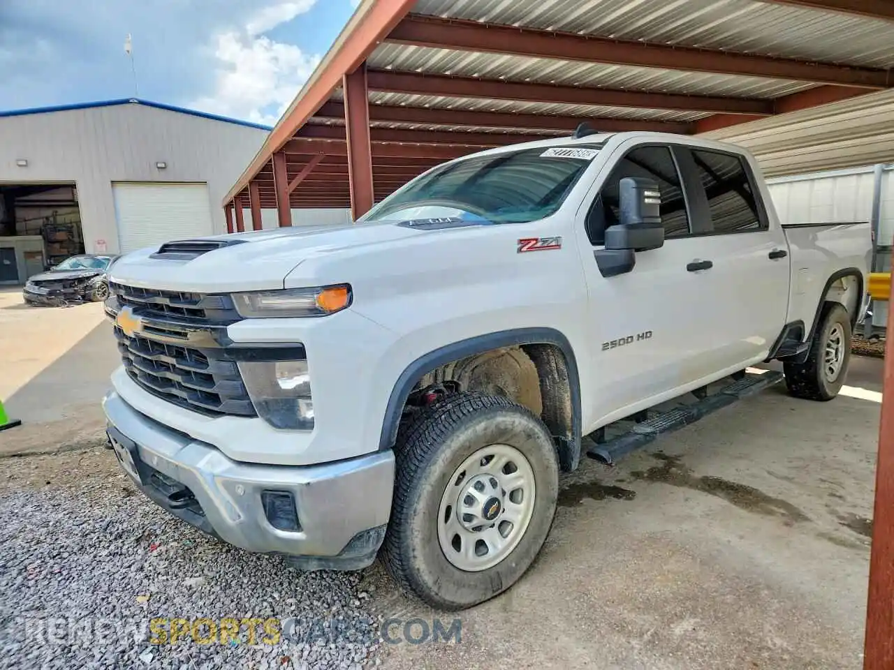 1 Photograph of a damaged car 2GC1KLE70S1172655 CHEVROLET SILVERADO 2025