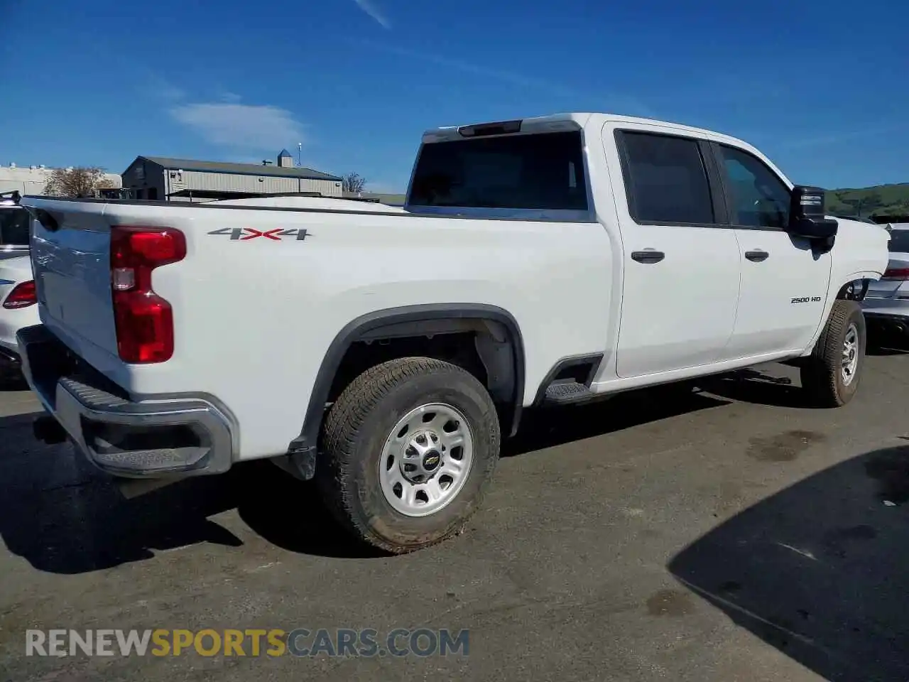 3 fotografías del automóvil dañado 2GC1KLE77S1176606 CHEVROLET SILVERADO 2025