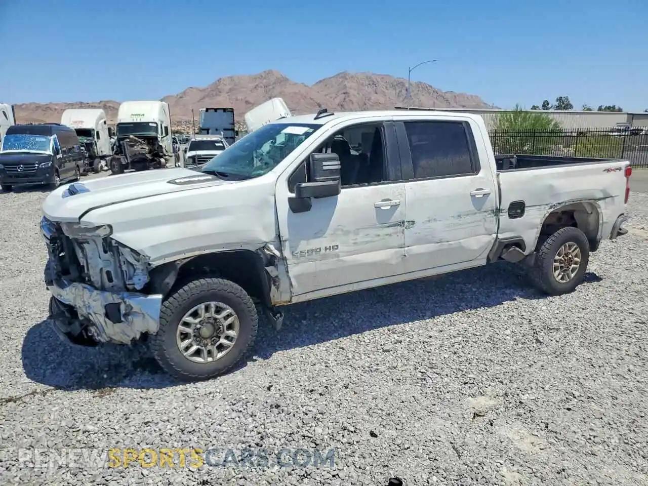 1 Photograph of a damaged car 2GC1KNEYXS1232610 CHEVROLET SILVERADO 2025