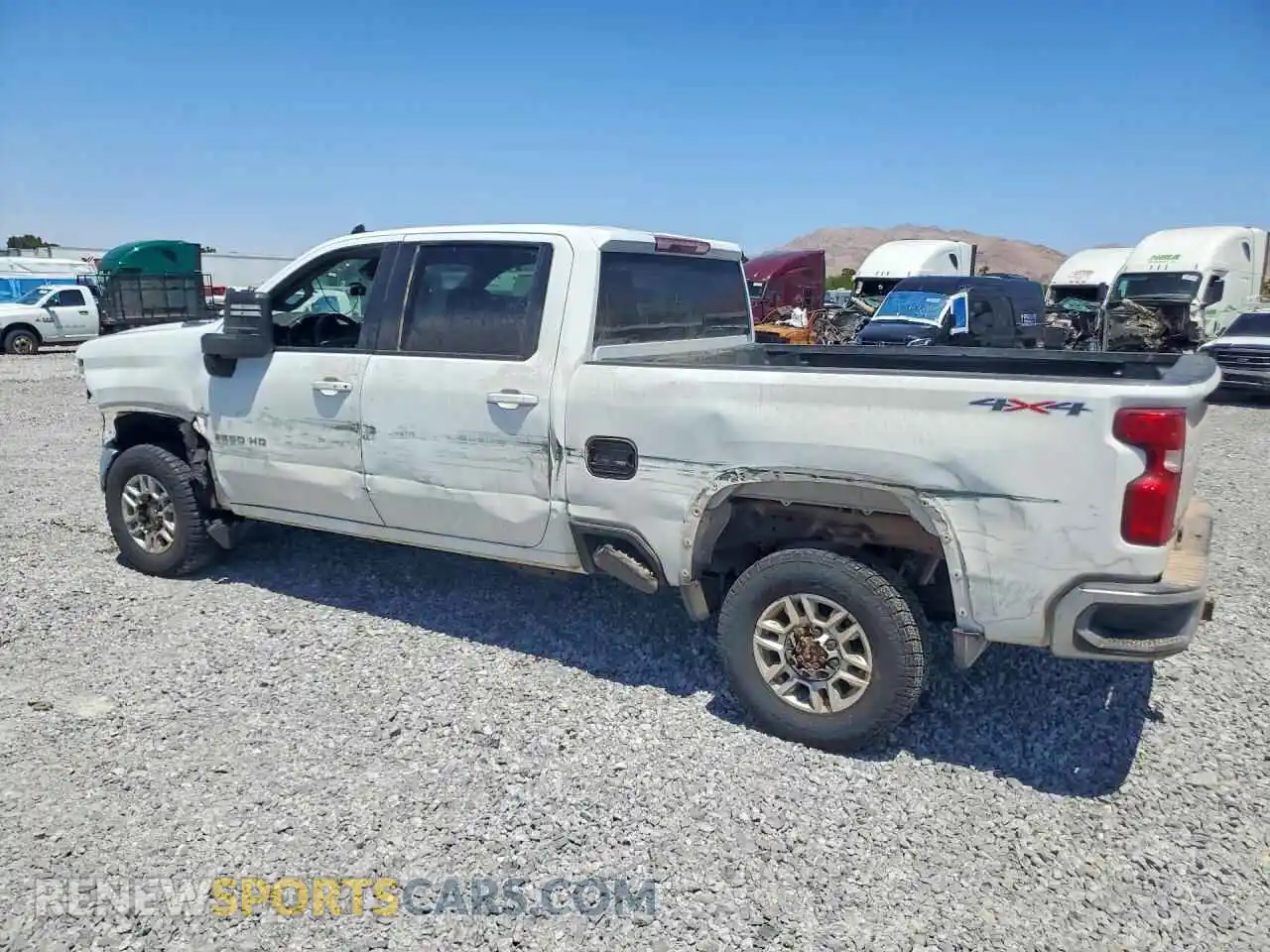 2 Photograph of a damaged car 2GC1KNEYXS1232610 CHEVROLET SILVERADO 2025