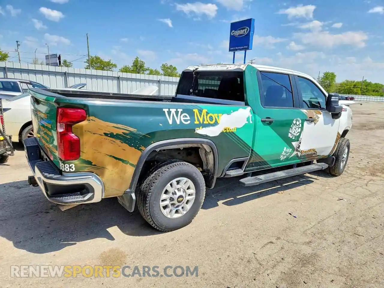 3 Photograph of a damaged car 2GC4KLE79S1115979 CHEVROLET SILVERADO 2025
