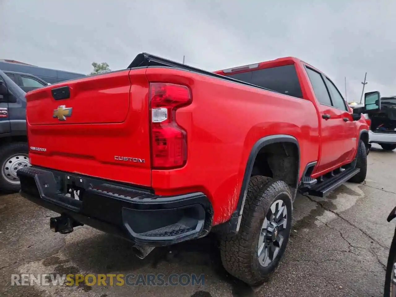 3 Photograph of a damaged car 2GC4KME77S1175667 CHEVROLET SILVERADO 2025