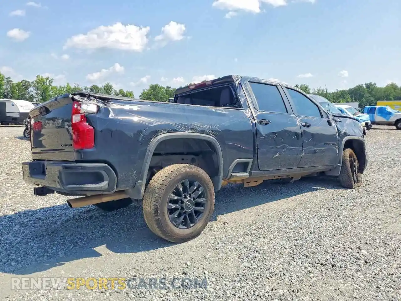 3 Photograph of a damaged car 2GC4KME77S1194994 CHEVROLET SILVERADO 2025