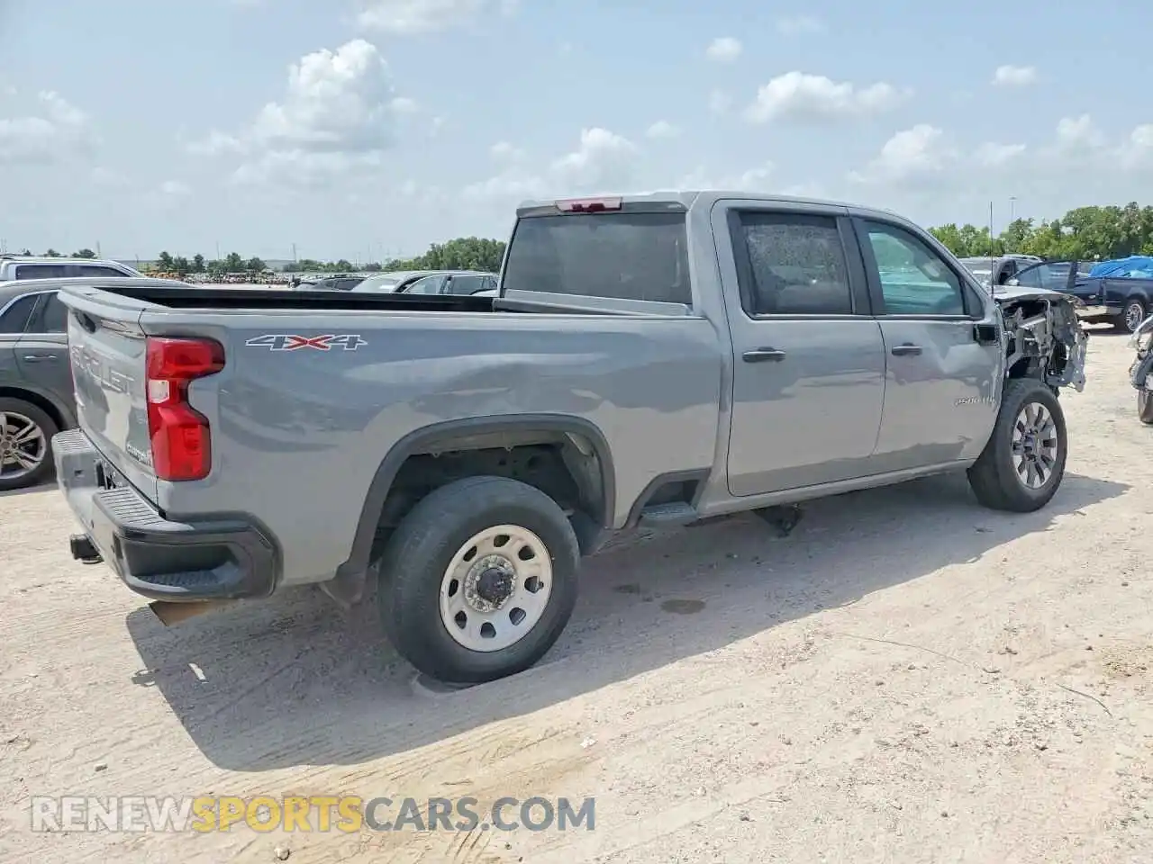 3 Photograph of a damaged car 2GC4KME78S1152477 CHEVROLET SILVERADO 2025