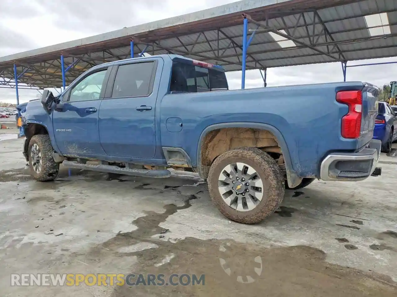 2 Photograph of a damaged car 2GC4KNEY8S1117033 CHEVROLET SILVERADO 2025
