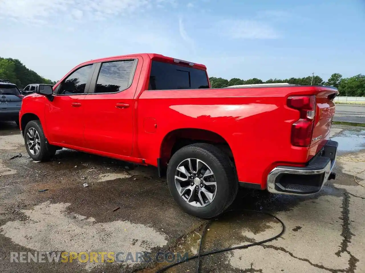 2 Photograph of a damaged car 2GCPACED1S1105582 CHEVROLET SILVERADO 2025