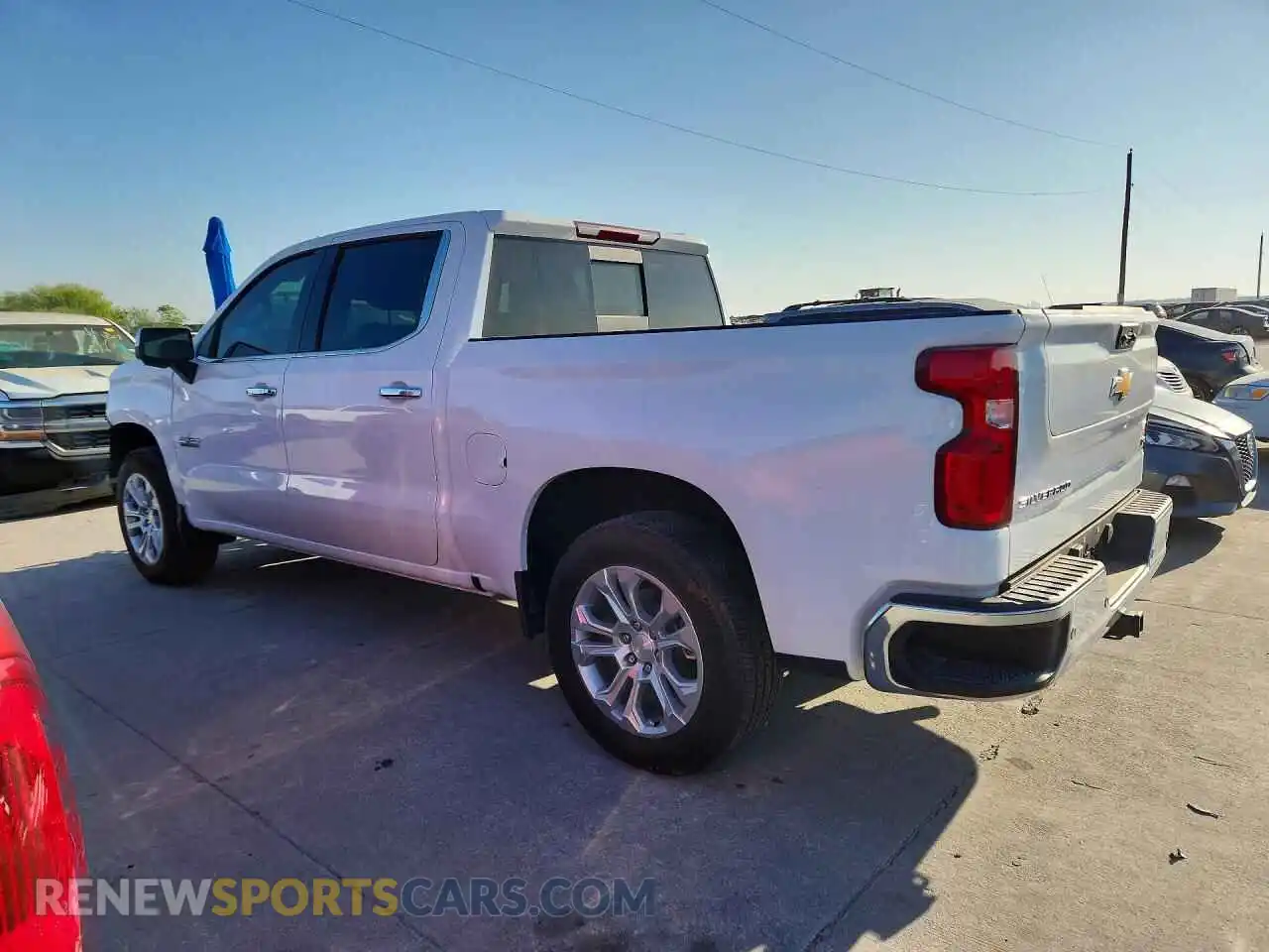 2 Photograph of a damaged car 2GCPAEED3S1194664 CHEVROLET SILVERADO 2025
