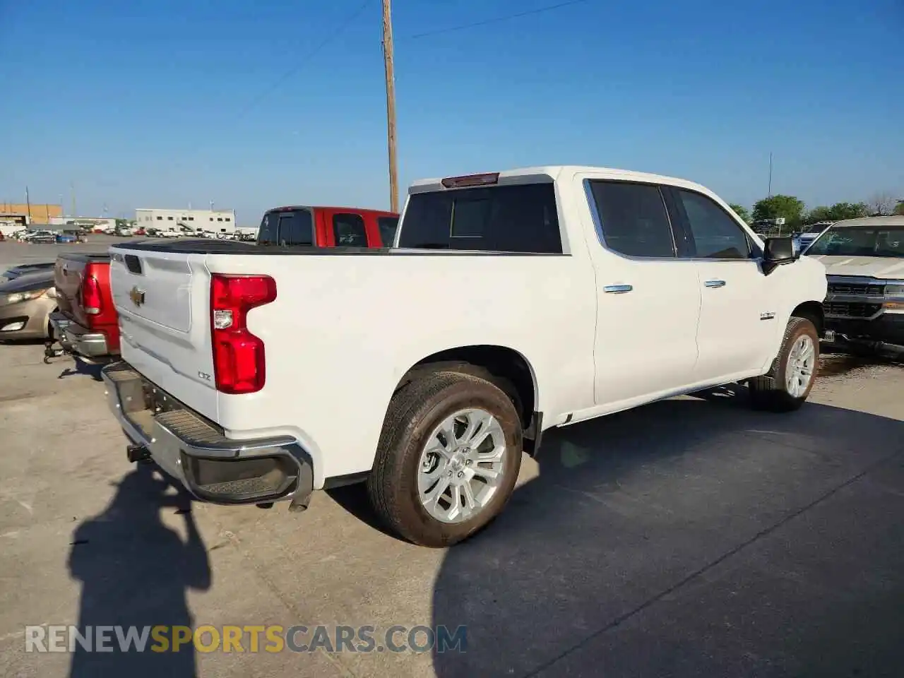 3 Photograph of a damaged car 2GCPAEED3S1194664 CHEVROLET SILVERADO 2025