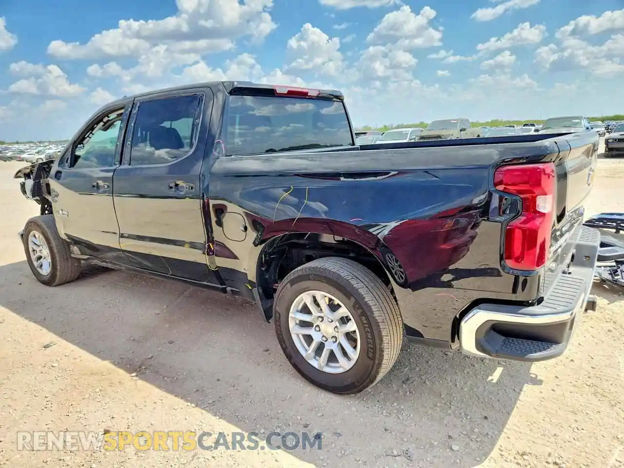 2 Photograph of a damaged car 3GCPACEK2SG370971 CHEVROLET SILVERADO 2025