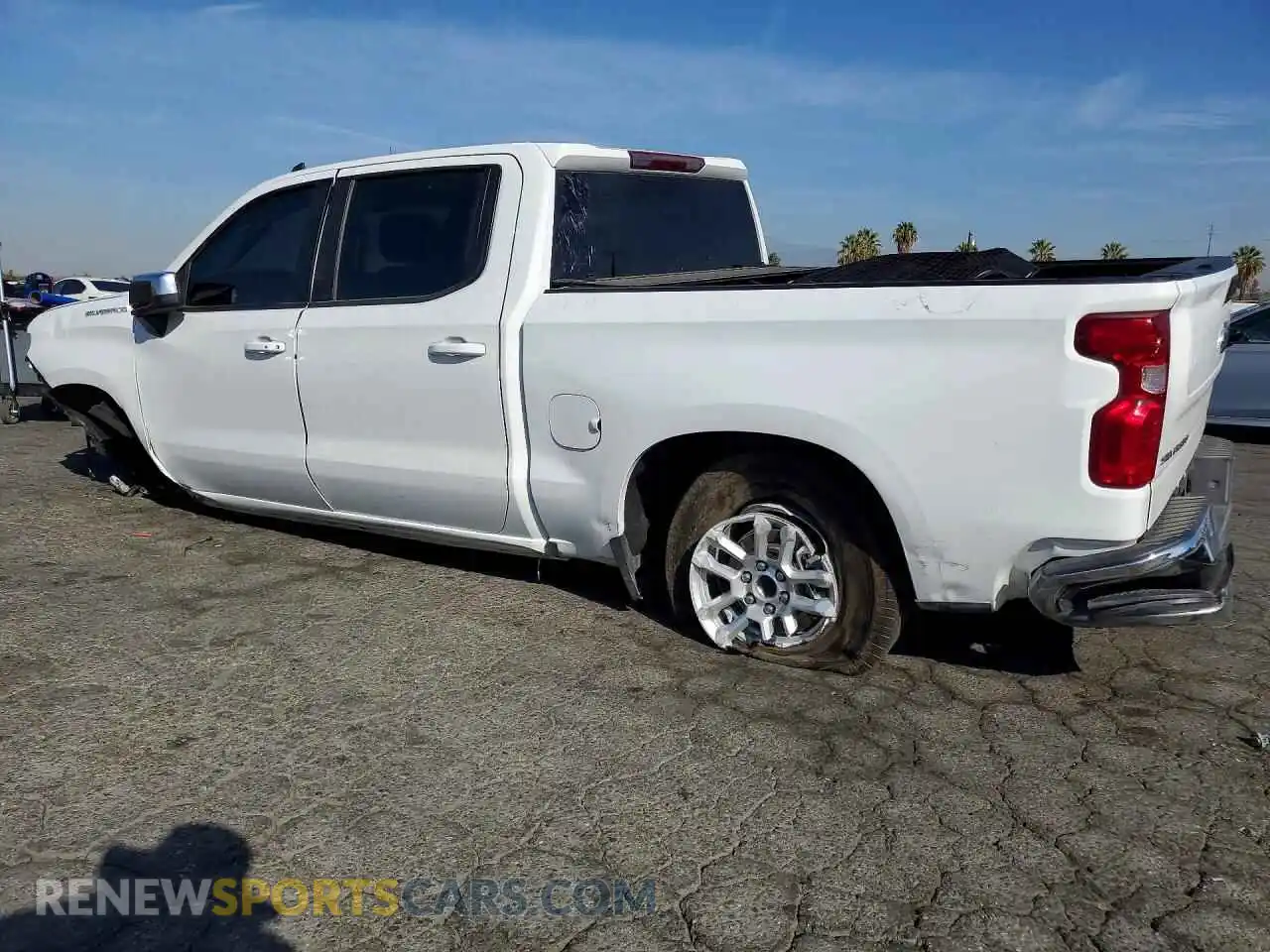 2 Photograph of a damaged car 3GCPACEK7SG252415 CHEVROLET SILVERADO 2025