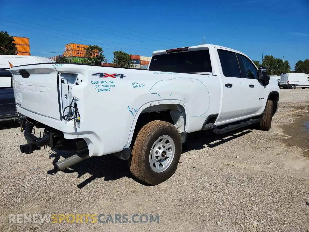 3 Фотография поврежденного автомобиля 1GC4KLE71TF245801 CHEVROLET SILVERADO 2026