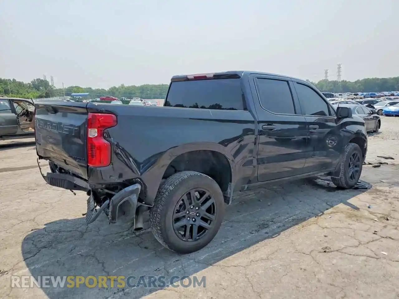 3 fotografías del automóvil dañado 1GCPABEK2TZ163377 CHEVROLET SILVERADO 2026