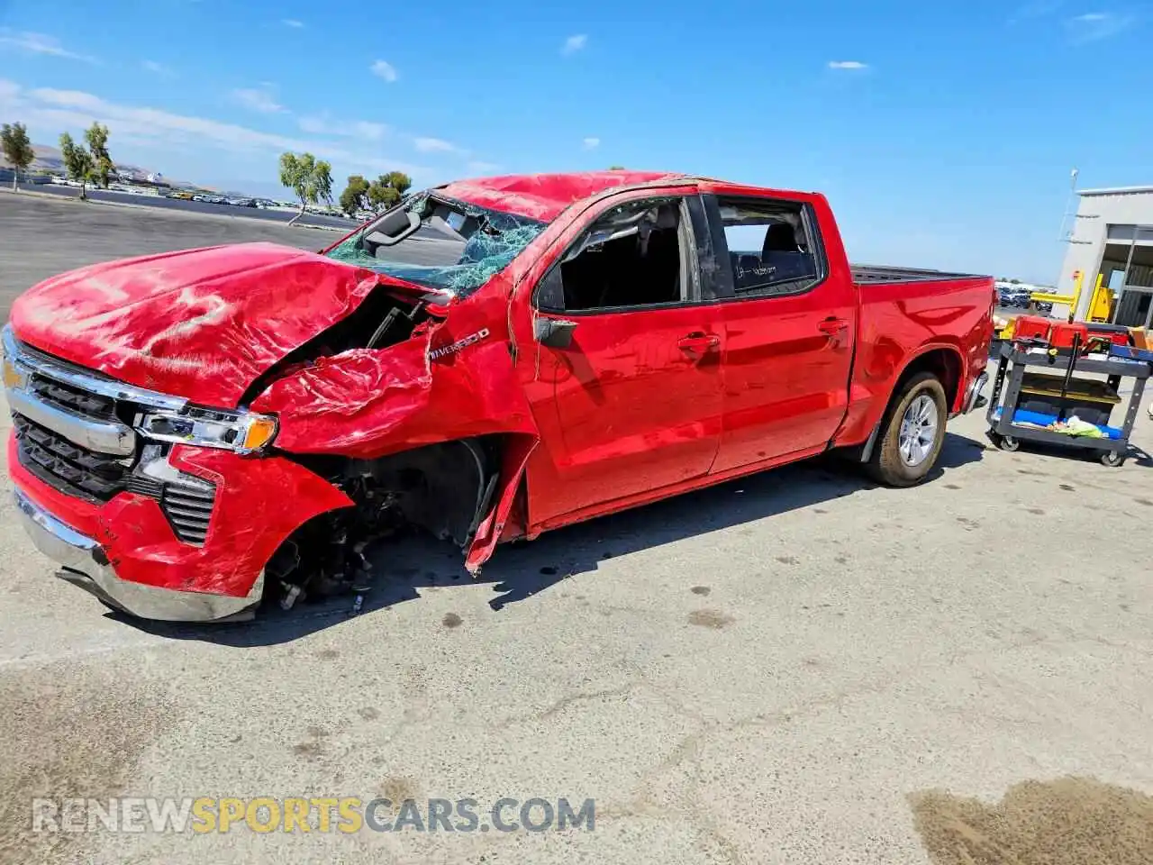 1 Photograph of a damaged car 1GCPACED2TZ148370 CHEVROLET SILVERADO 2026