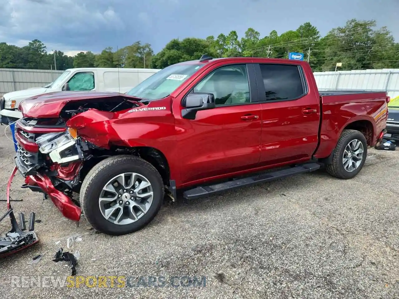 1 Photograph of a damaged car 1GCPADED8TZ249998 CHEVROLET SILVERADO 2026