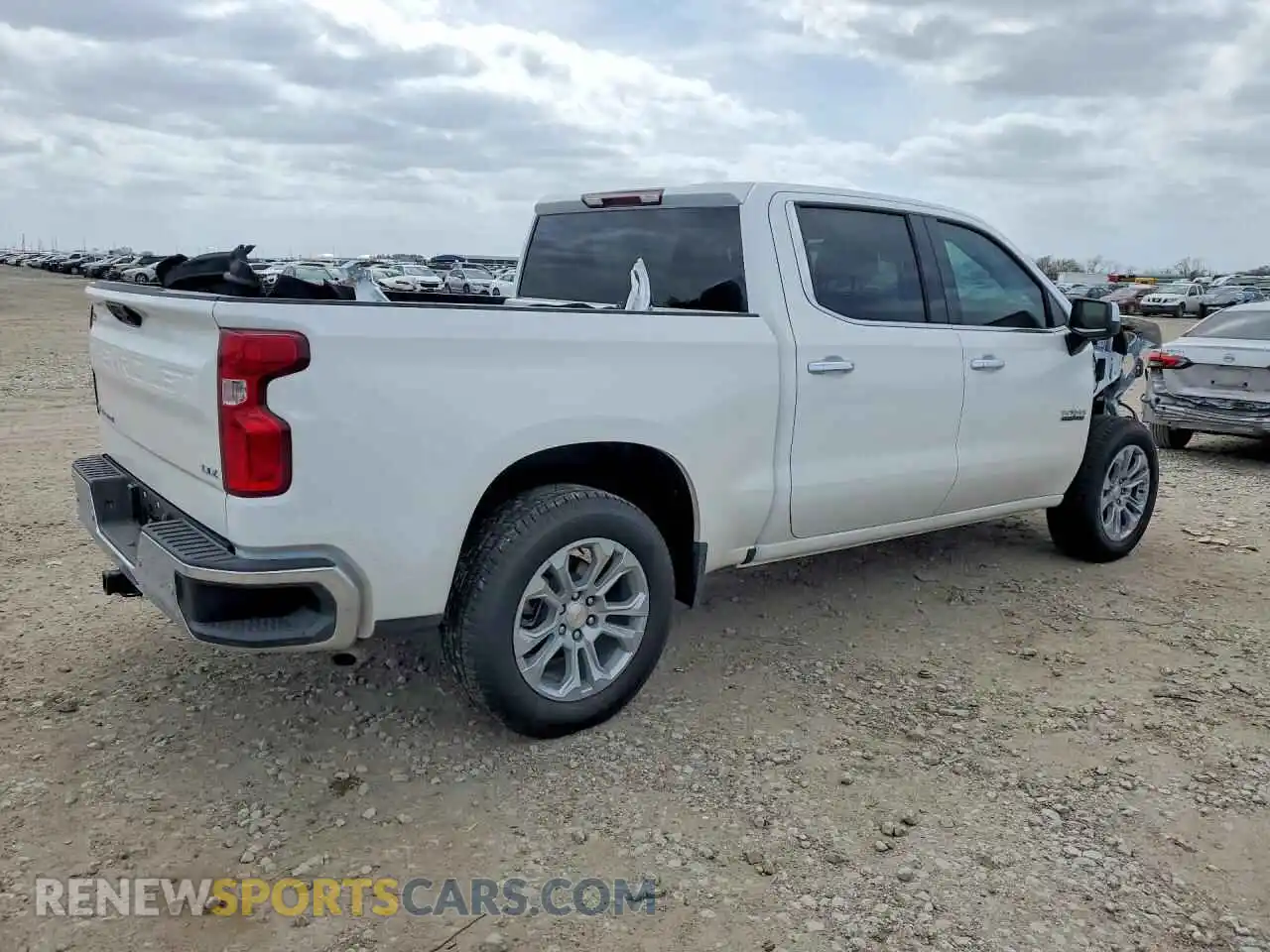 3 Photograph of a damaged car 1GCPAEED9TZ100246 CHEVROLET SILVERADO 2026