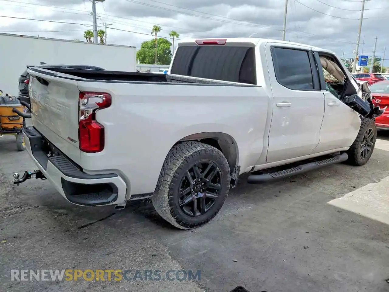 3 fotografías del automóvil dañado 1GCPAWEKXTZ280180 CHEVROLET SILVERADO 2026
