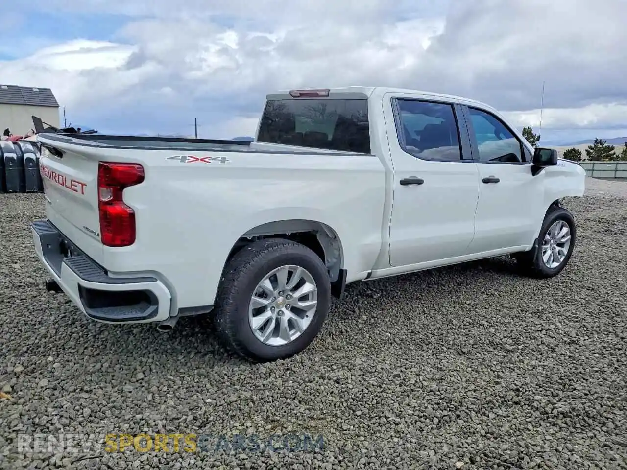3 Photograph of a damaged car 1GCPKBEKXTZ102887 CHEVROLET SILVERADO 2026