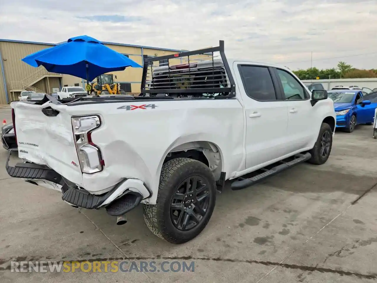 3 Photograph of a damaged car 1GCPKWEK3TZ302775 CHEVROLET SILVERADO 2026