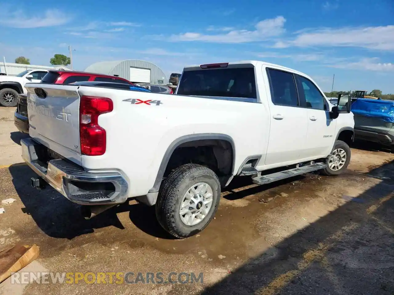 3 Photograph of a damaged car 2GC1KNEY1T1128573 CHEVROLET SILVERADO 2026